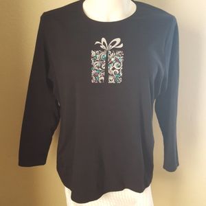 EUC Croft&Barrow tee w/bling sz 3X